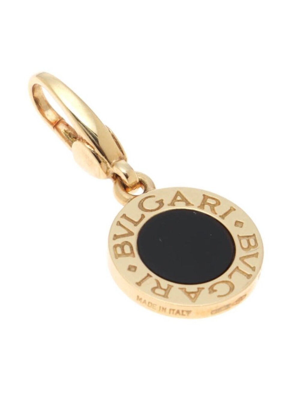 Bvlgari Pendant Yellow Gold Onyx